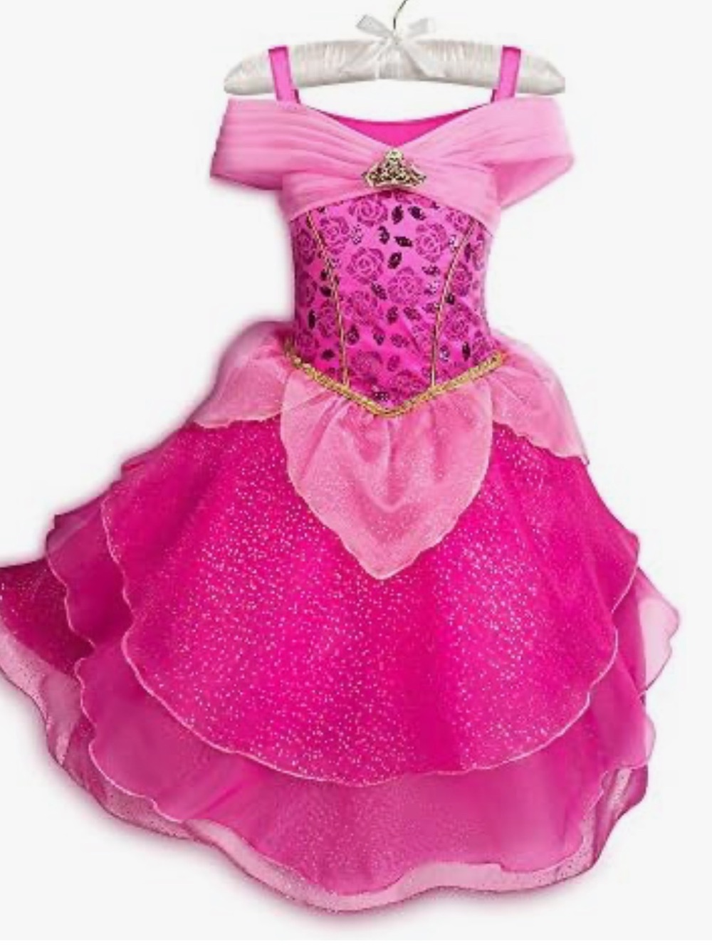 Deluxe Disney store  Aurora Costume for Kids - Sleeping Beauty Size 5/6 Pink